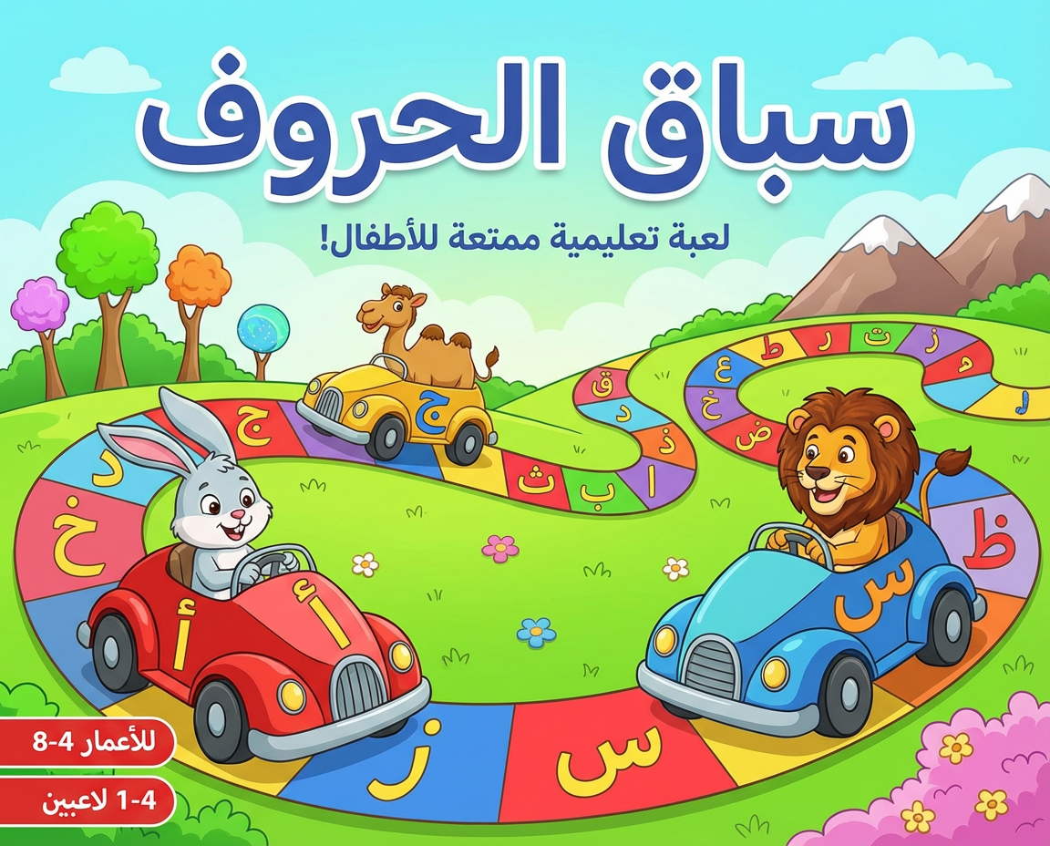 لعبة سباق الحروف