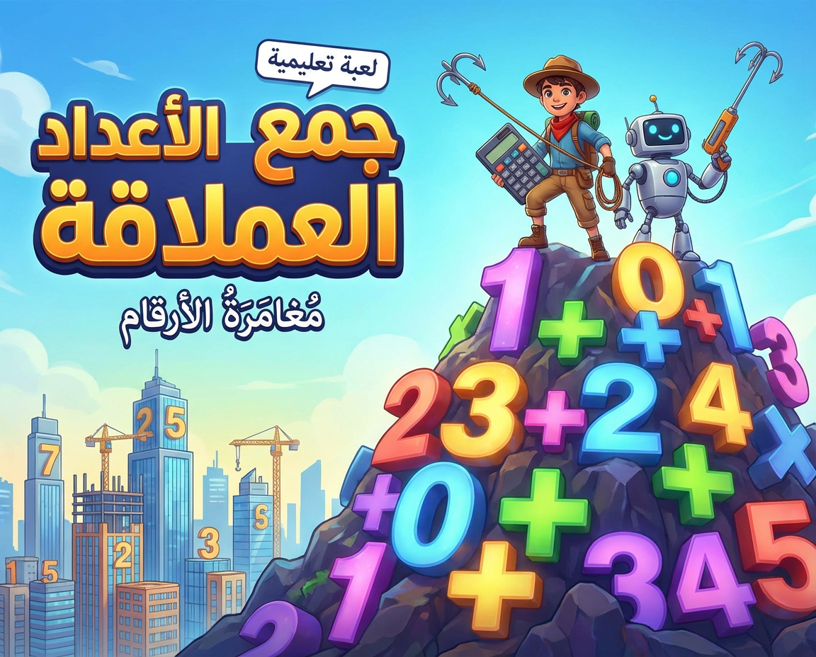 جمع الأعداد الكبيرة