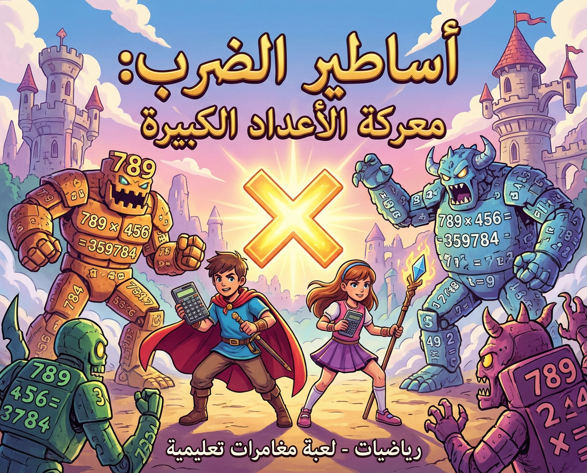 ضرب الأعداد الكبيرة